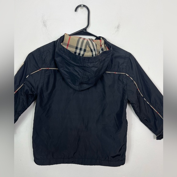 Burberry Unisex Black Weather-Proof Jacket Sz 4Y/104cm - Picture 5 of 13